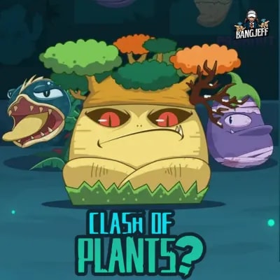 Logo Clash Of Plants