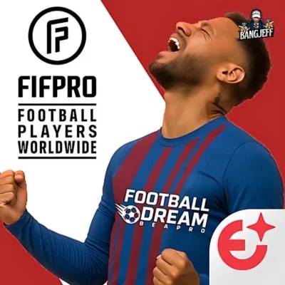Logo Football Dream: Be a Pro