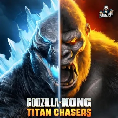 Logo Godzilla x Kong: Titan Chasers