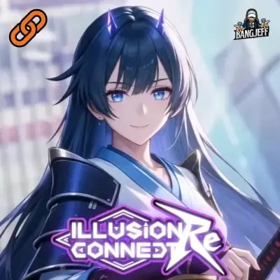 Logo Illusion Connect: Re - Link