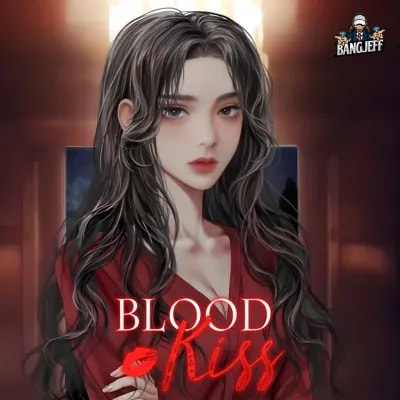 Logo Blood Kiss Vampire Story