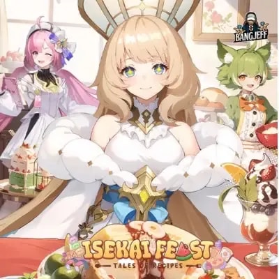 Logo Isekai Feast Tales of Recipes