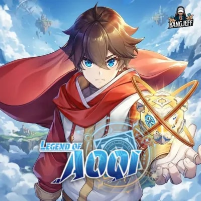 Logo Legend of Aoqi Card Collector