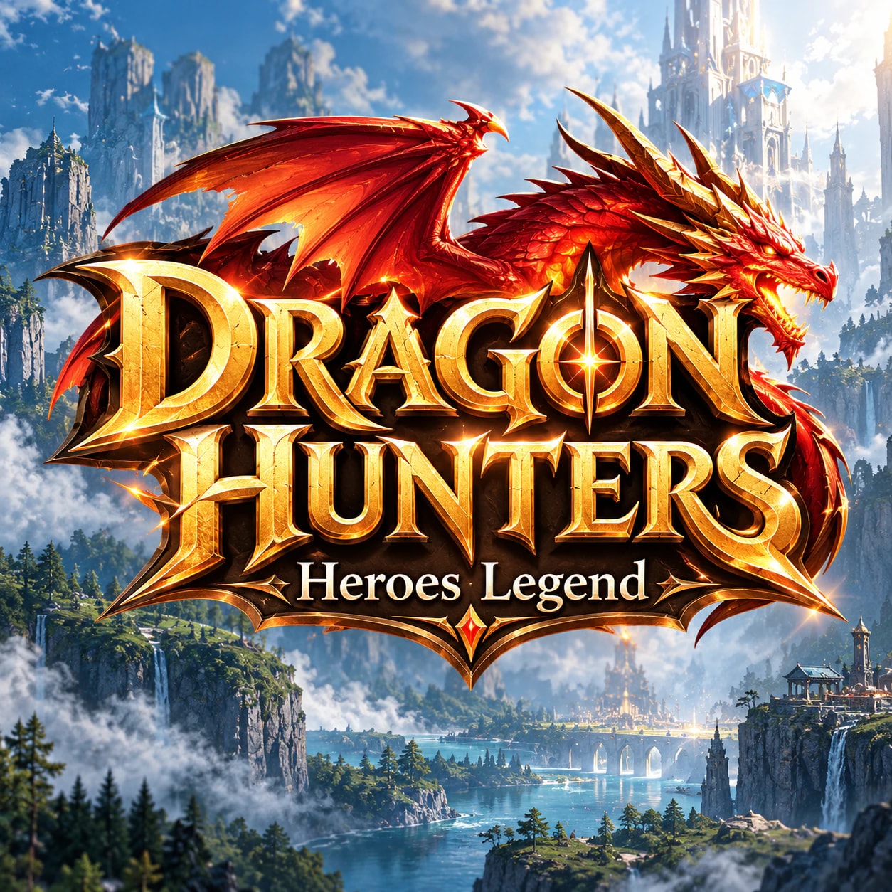 Logo Dragon Hunters: Heroes Legends